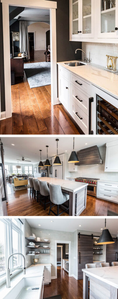Custom kitchen renovation overseen by Danco Management in Litchfield County CT